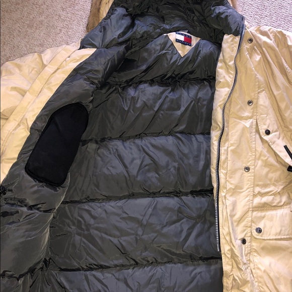 Men’s Tommy Hilfiger Down Puffer Warm jacket coat High Quality Pockets Snow Ski - Picture 2 of 11